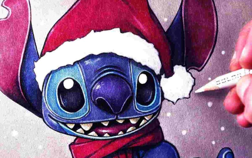 Drawing:7lsw2zlcm4y= Stitch, Christmas:Hrn6x70rlrs= Stitch