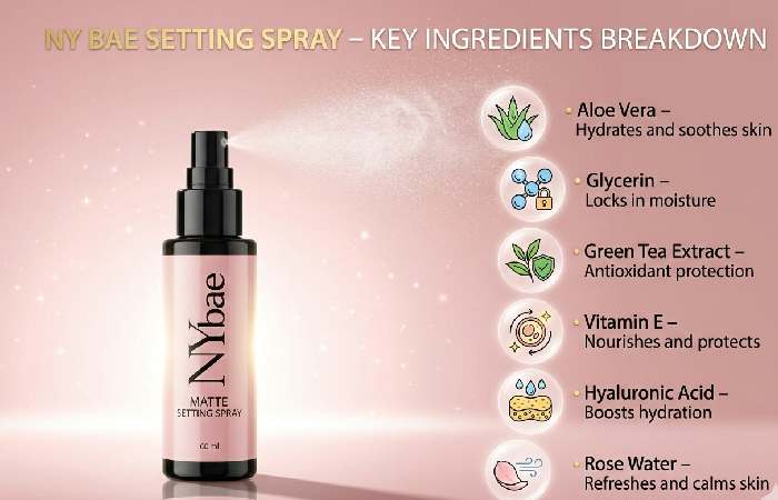 ingredients of ny bae setting spray