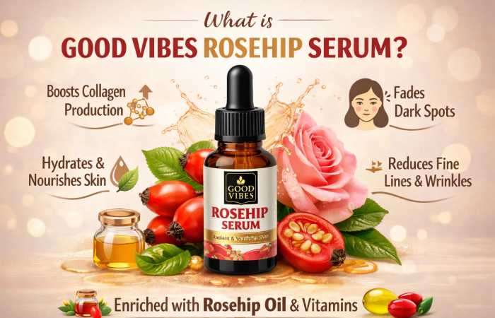 what is good vibes rosehip serum