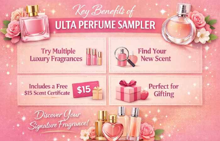 key benefits of ulta perfume sampler

