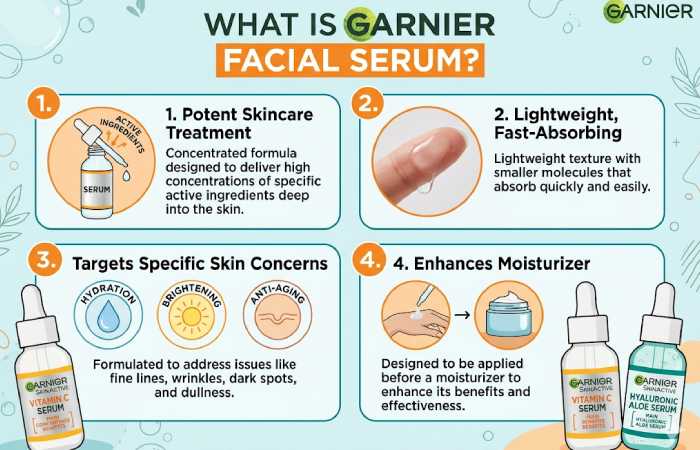 what is garnier facial serum