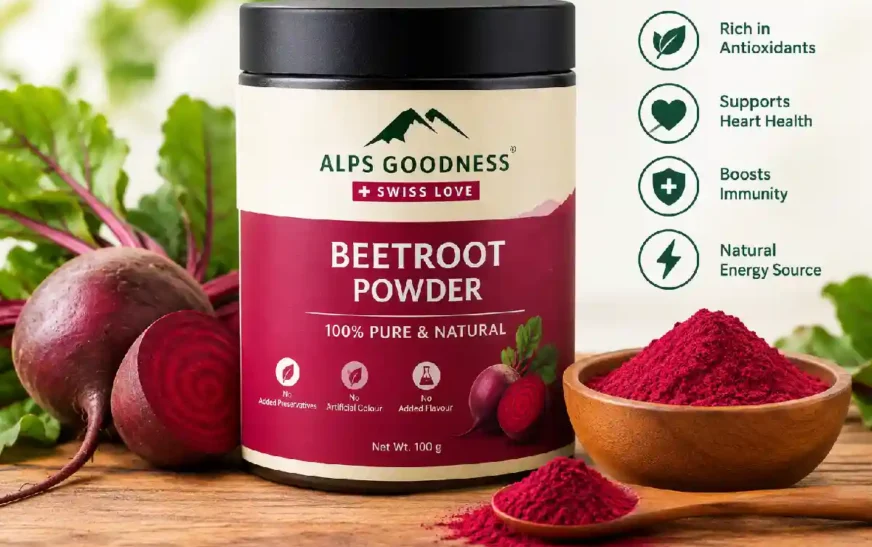 Alps Goodness Beetroot Powder for Skin and Hair
