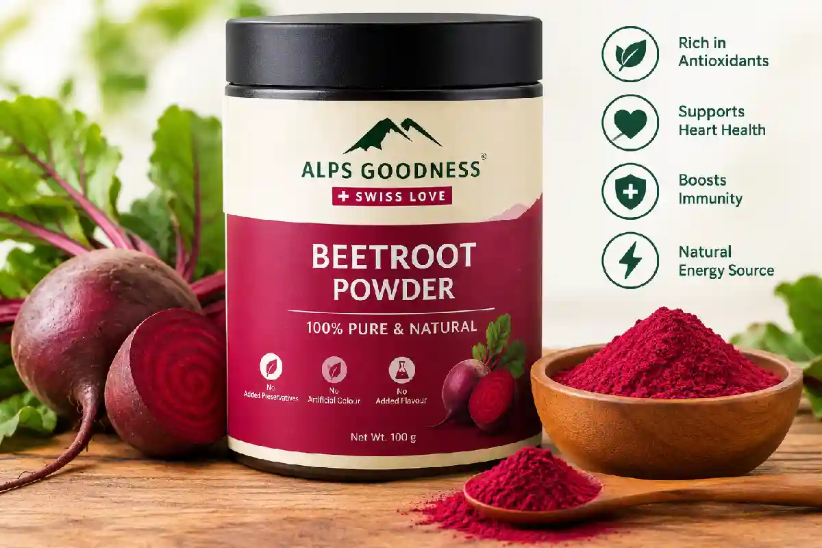 Alps Goodness Beetroot Powder for Skin and Hair